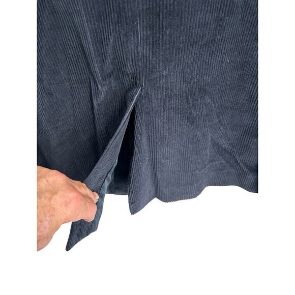 Stafford 42S Classic Fit CORDUROY w/ Elbow Patches Sport Coat Blazer  Blue Mens - Picture 5 of 16